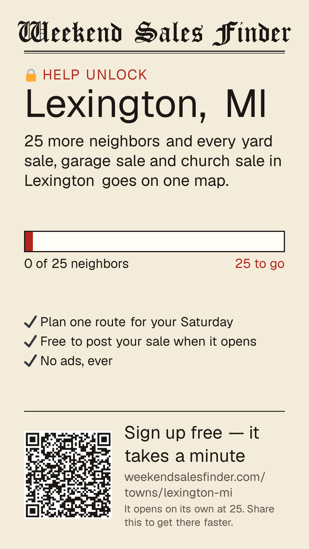Phone story for unlocking Lexington