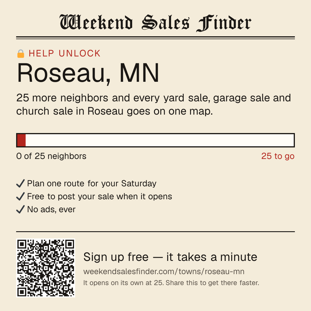 Square post for unlocking Roseau