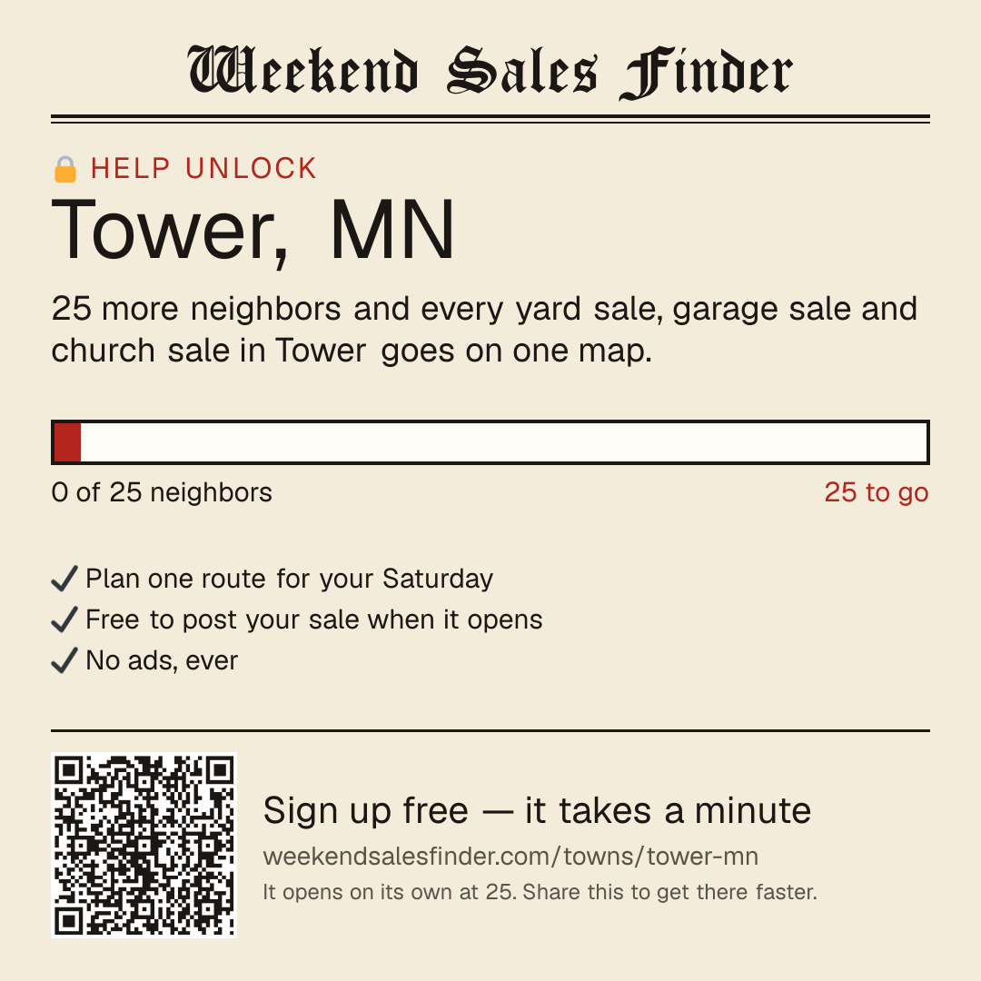 Square post for unlocking Tower